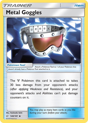 Metal Goggles [148/181] [SM - Team Up] Reverse Holofoil