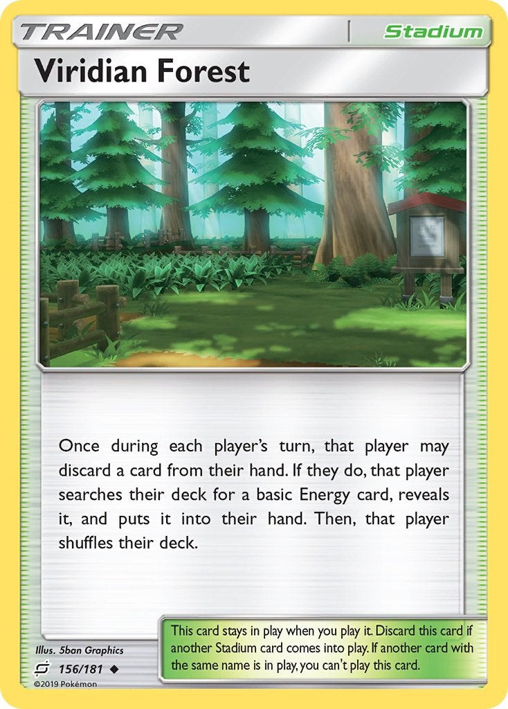 Viridian Forest [156/181] [SM - Team Up] Reverse Holofoil