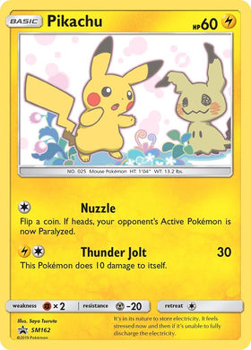 Pikachu - SM162 [SM162] [SM Promos] Holofoil