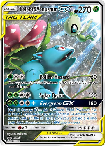 Celebi & Venusaur GX - SM167 [SM167] [SM Promos] Holofoil