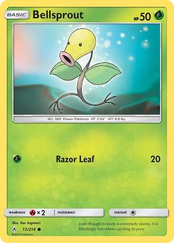 Bellsprout [13/214] [Unbroken Bonds] Reverse Holofoil