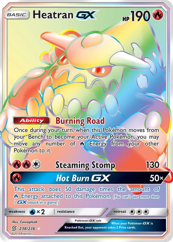 Heatran GX [238/236] [Unified Minds] Holofoil