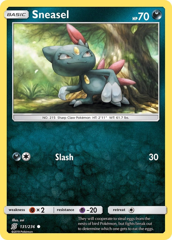 Sneasel [131/236] [Unified Minds] Reverse Holofoil