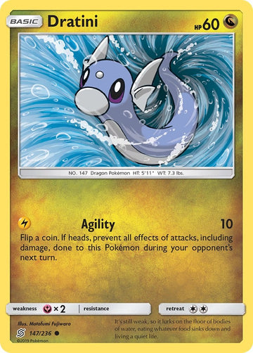 Dratini [147/236] [Unified Minds] Reverse Holofoil