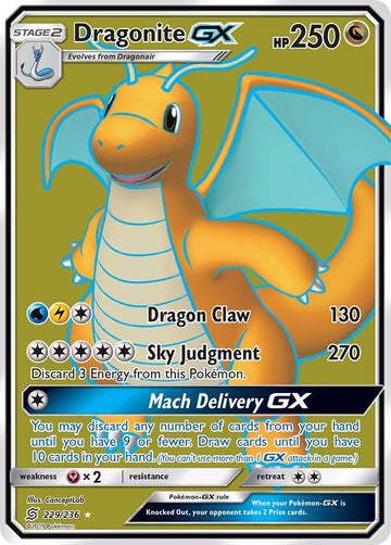 Dragonite GX [229/236] [Unified Minds] Holofoil