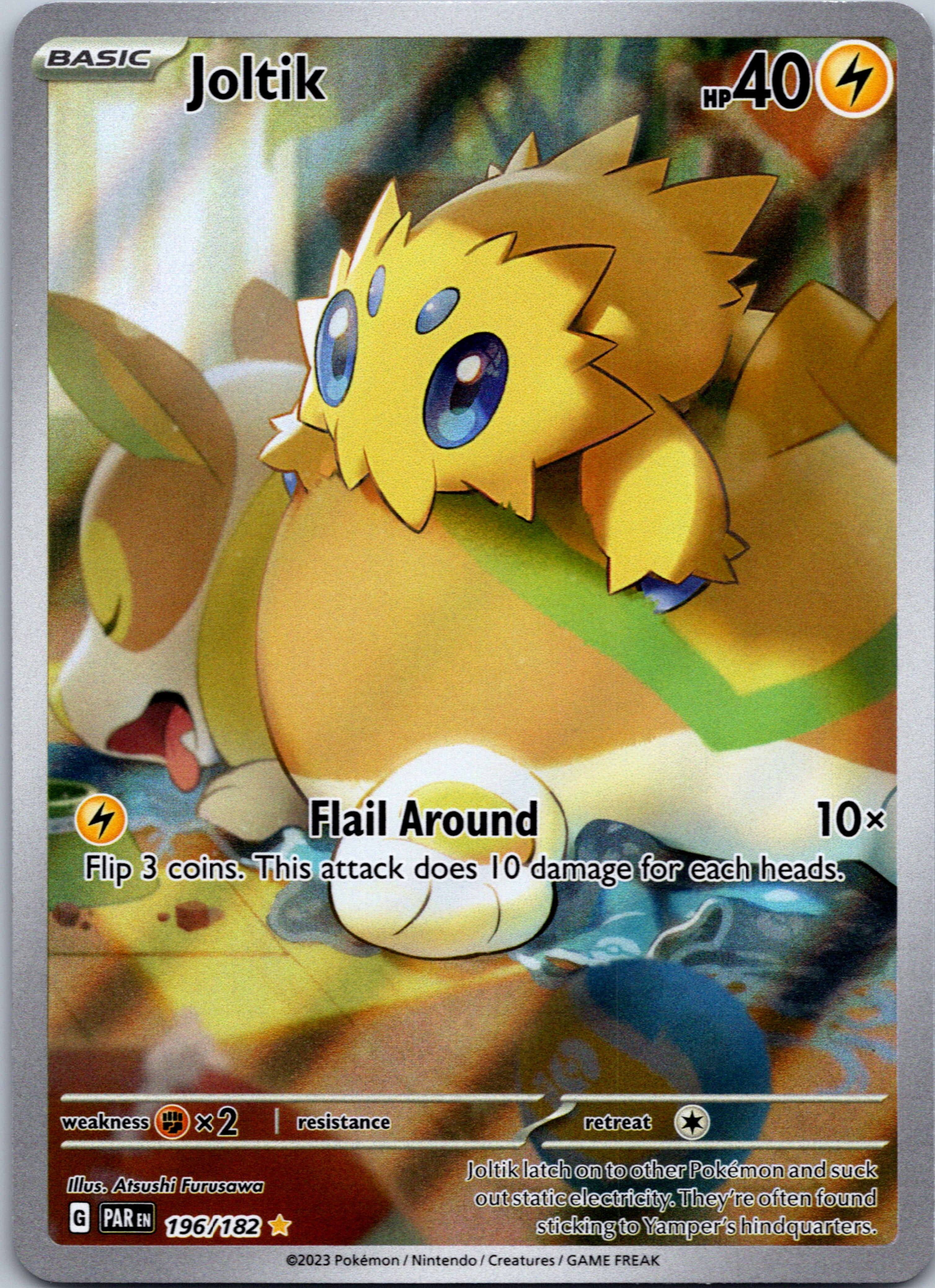 Joltik (196/182) - [Scarlet & Violet: Paradox Rift] Holofoil