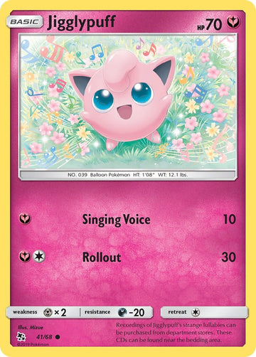 Jigglypuff [41/68] [Hidden Fates] Reverse Holofoil