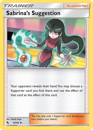 Sabrina's Suggestion [65/68] [Hidden Fates] Reverse Holofoil