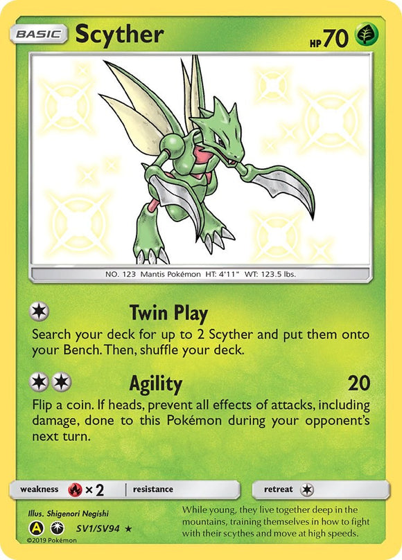 Scyther (SV1/SV94) [Hidden Fates: Shiny Vault]