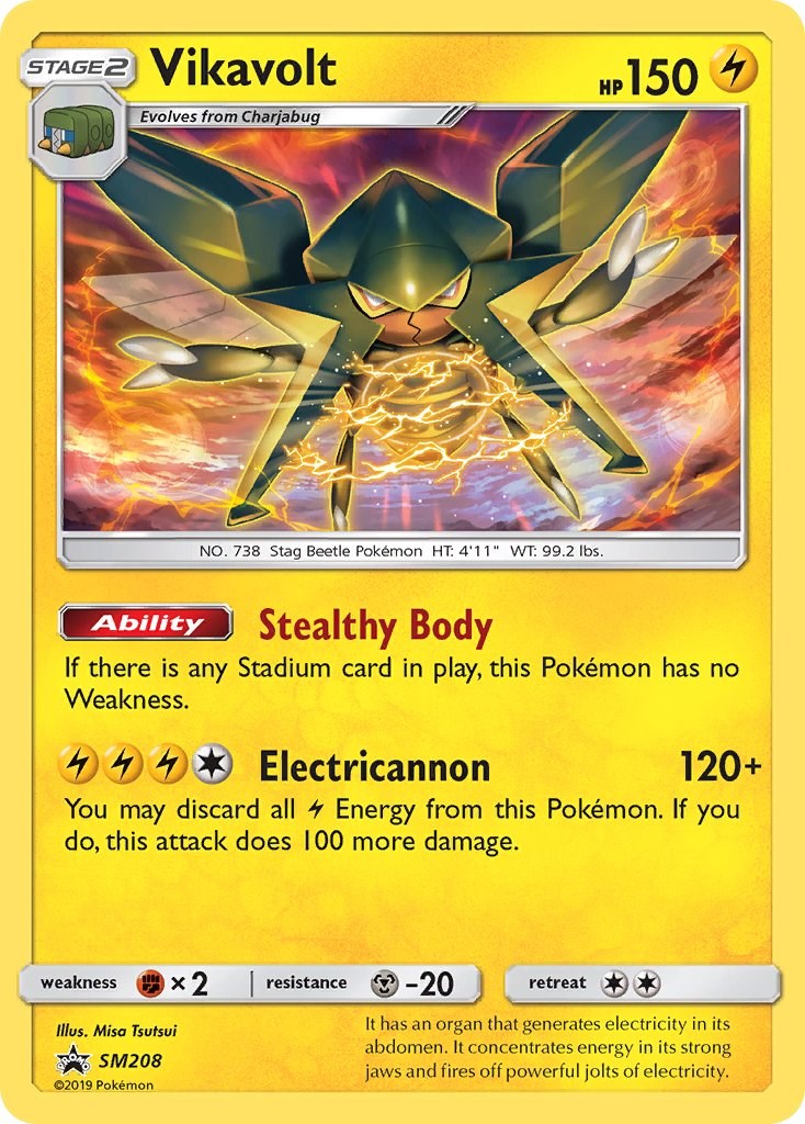 Vikavolt - SM208 [SM208] [SM Promos] Holofoil