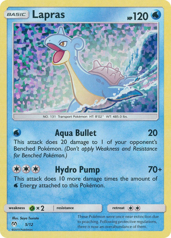 Lapras - 5/12 [005/012] [McDonald's Promos 2019] Holofoil