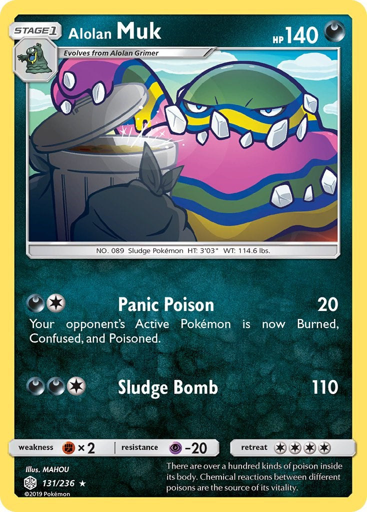 Alolan Muk [131/236] [SM - Cosmic Eclipse] Reverse Holofoil