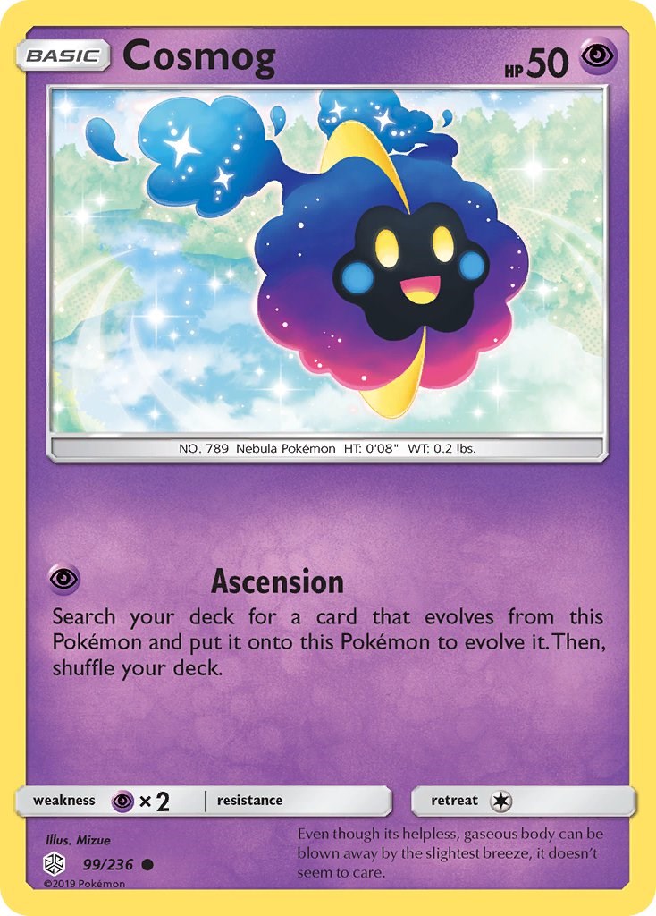 Cosmog - 99/236 [99/236] [SM - Cosmic Eclipse] Reverse Holofoil