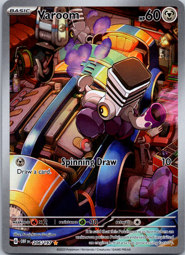 Varoom (206/197) [Scarlet & Violet: Obsidian Flames]