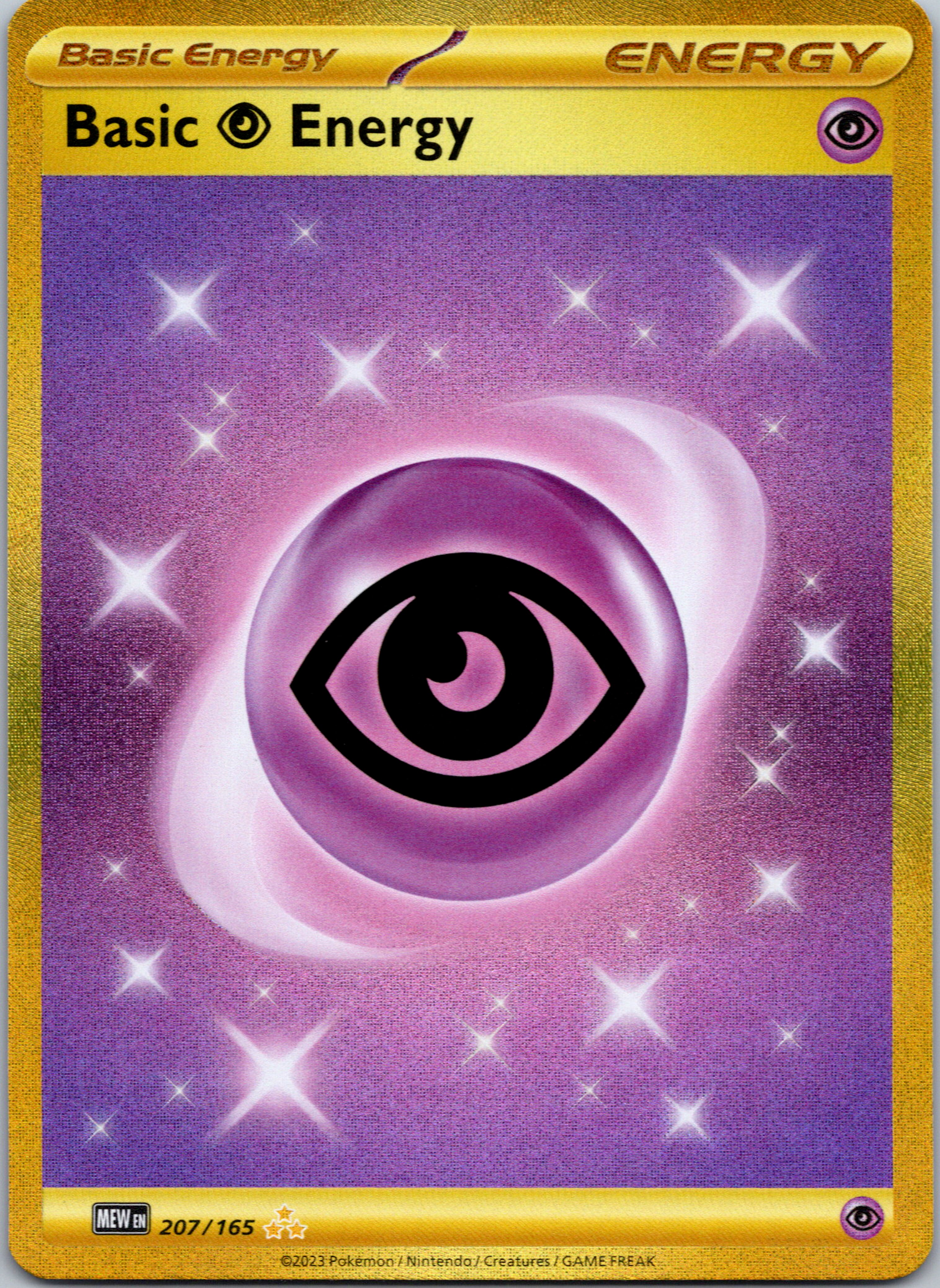 Basic Psychic Energy (207/165) [Scarlet & Violet:  151] Holofoil