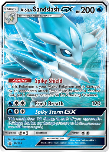 Alolan Sandslash GX - SM236 [SM236] [SM Promos] Holofoil