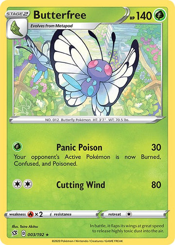 Butterfree [003/192] [Rebel Clash] Holofoil