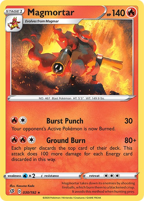 Magmortar [030/192] [Rebel Clash] Reverse Holofoil