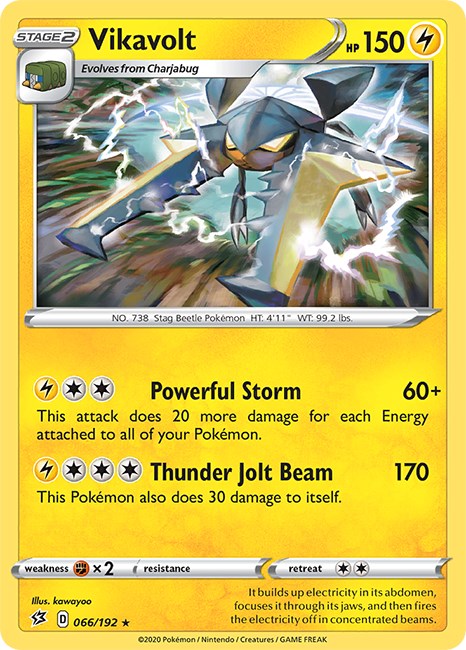 Vikavolt [066/192] [Rebel Clash] Reverse Holofoil