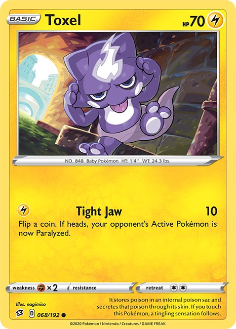 Toxel [068/192] [Rebel Clash] Reverse Holofoil