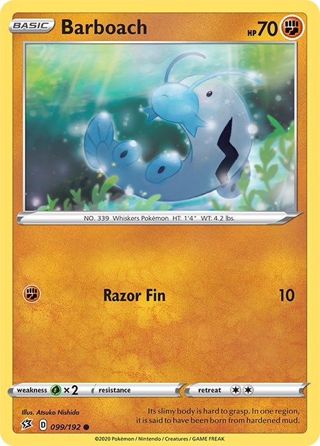 Barboach [099/192] [Rebel Clash] Reverse Holofoil
