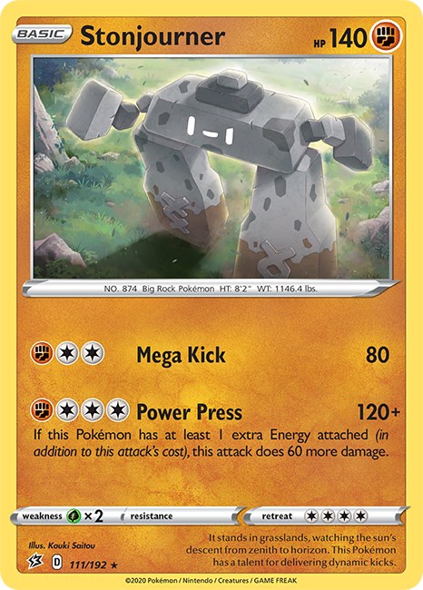 Stonjourner [111/192] [Rebel Clash] Reverse Holofoil