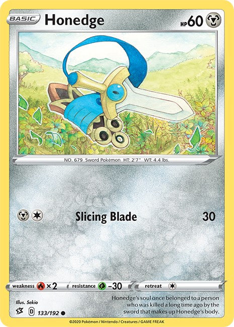 Honedge [133/192] [Rebel Clash] Reverse Holofoil
