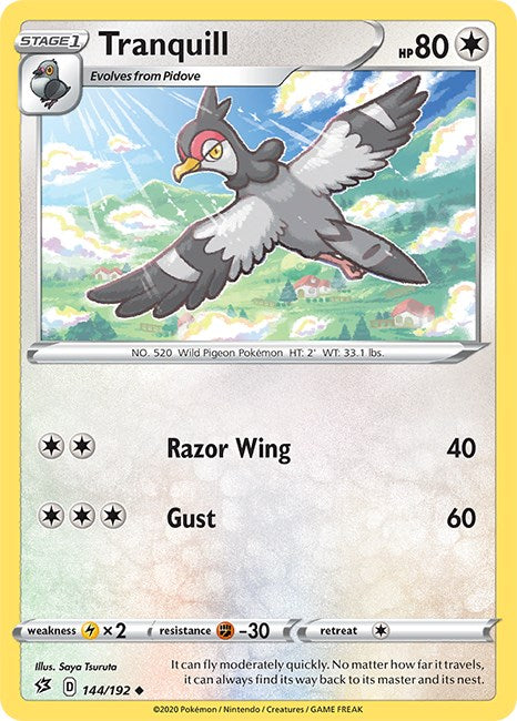 Tranquill [144/192] [Rebel Clash] Reverse Holofoil