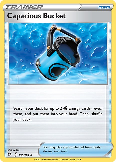 Capacious Bucket [156/192] [Rebel Clash] Reverse Holofoil