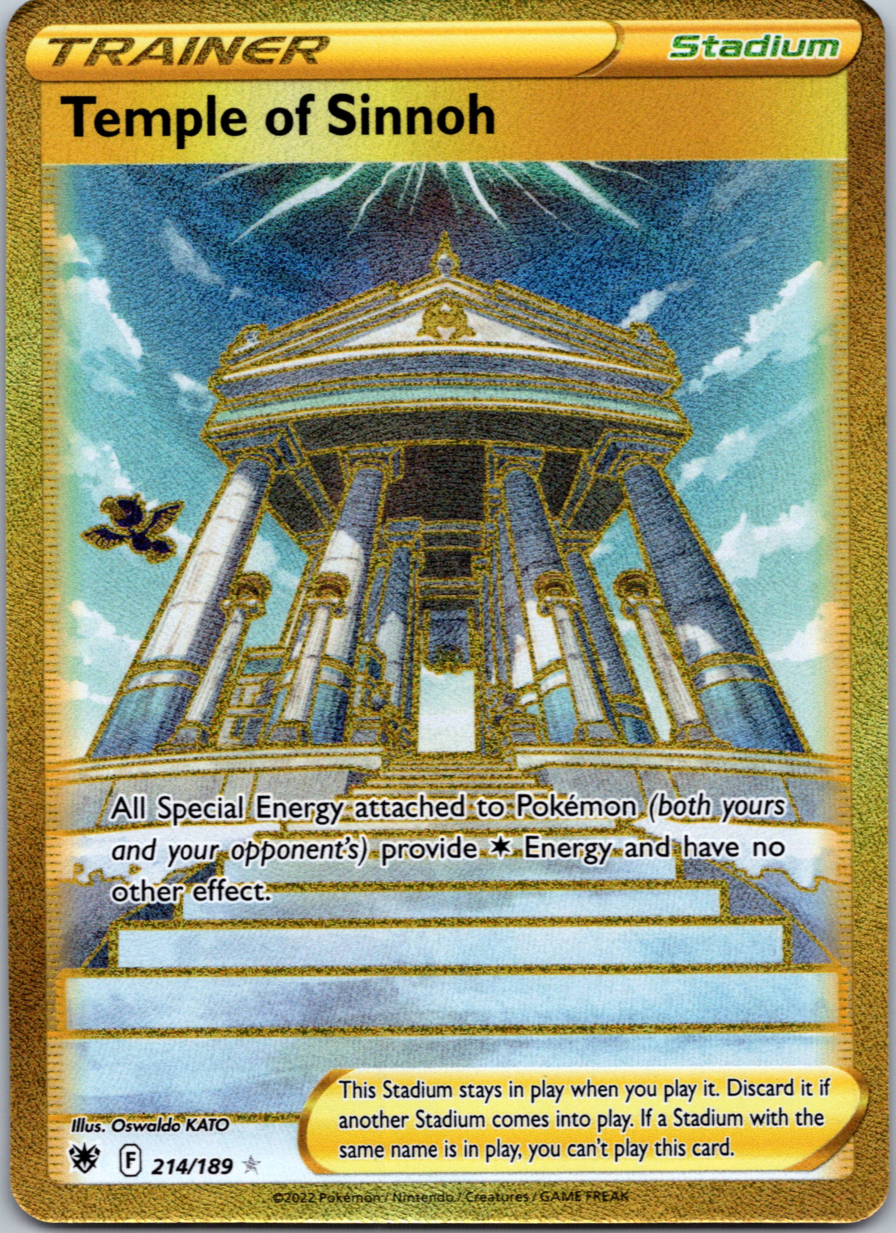 Temple of Sinnoh (214/189) [Sword & Shield: Astral Radiance]