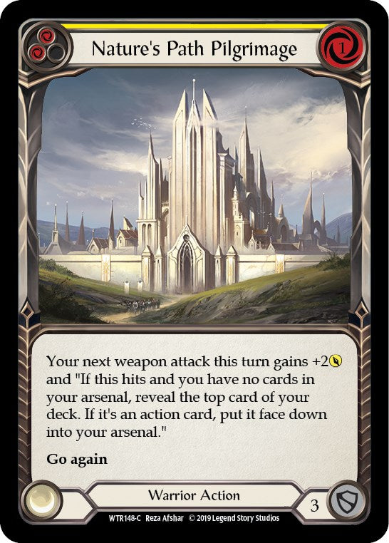 Nature's Path Pilgrimage (Yellow) [WTR148] [Welcome to Rathe] 1st Edition Normal