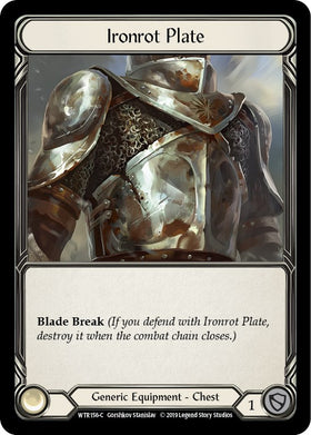 Ironrot Plate [WTR156] [Welcome to Rathe] 1st Edition Cold Foil
