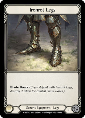 Ironrot Legs [WTR158] [Welcome to Rathe] 1st Edition Cold Foil