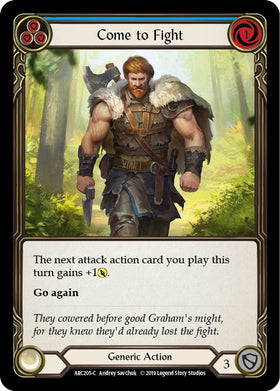 Come to Fight (Blue) [ARC205] Unlimited Normal