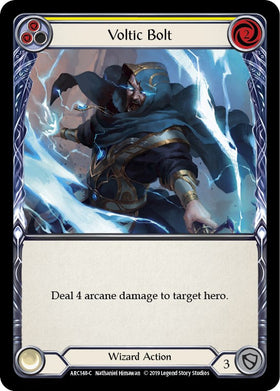 Voltic Bolt (Yellow) [ARC148] Unlimited Rainbow Foil