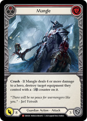 Mangle (Rainbow Foil) [CRU026-RF] Unlimited Rainbow Foil