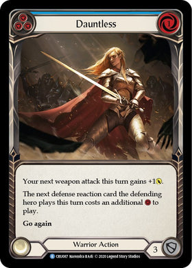 Dauntless (Blue) [CRU087] Unlimited Normal