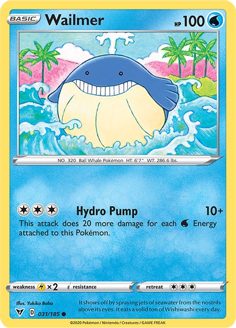 Wailmer [031/185] [Vivid Voltage] Reverse Holofoil