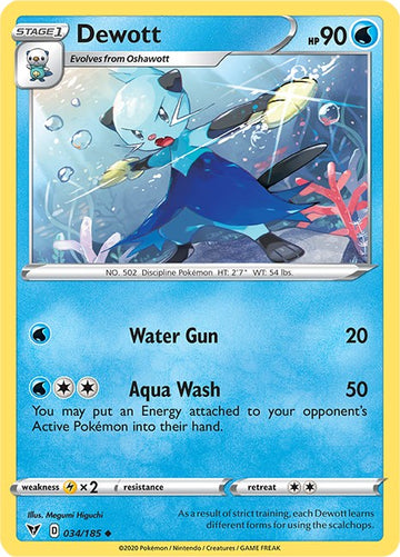 Dewott [034/185] [SWSH04: Vivid Voltage]