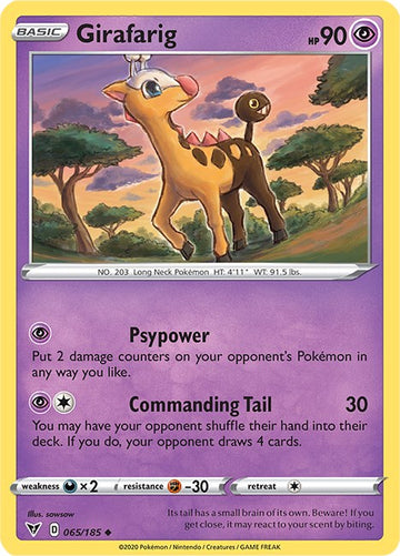 Girafarig [065/185] [Vivid Voltage] Reverse Holofoil
