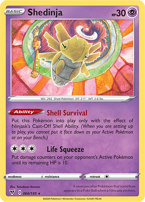 Shedinja [066/185] [Vivid Voltage] Reverse Holofoil