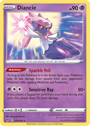 Diancie [079/185] [Vivid Voltage] Reverse Holofoil