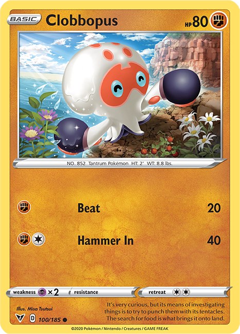 Clobbopus [100/185] [Vivid Voltage] Reverse Holofoil