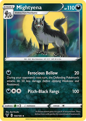Mightyena [104/185] [Vivid Voltage] Reverse Holofoil