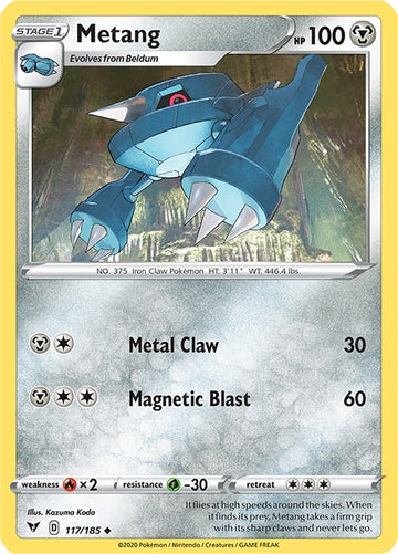Metang [117/185] [Vivid Voltage] Reverse Holofoil