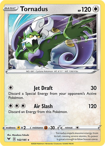 Tornadus [142/185] [SWSH04: Vivid Voltage]