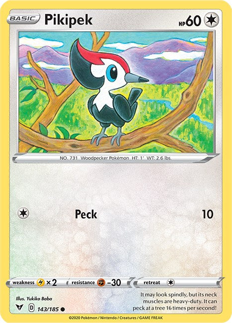Pikipek [143/185] [Vivid Voltage] Reverse Holofoil