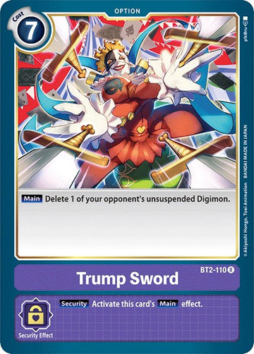 Trump Sword [BT2-110 R] [Release Special Booster 1.0]