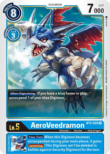 AeroVeedramon [BT2-028 R] [Release Special Booster 1.5]