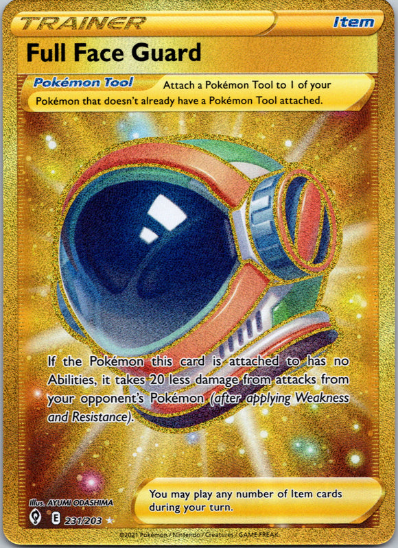 Full Face Guard (231/203) [Sword & Shield: Evolving Skies]